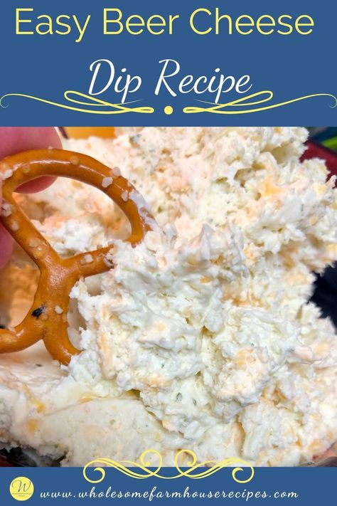 Wisconsin Beer Cheese Dip, Cheddar Beer Dip, Cheese Beer Dip, Creamed Tuna On Toast, Easy Beer Cheese Dip, Beer Dip Recipe, Dip For Beer Bread, Wisconsin Recipes, Easy Beer Cheese