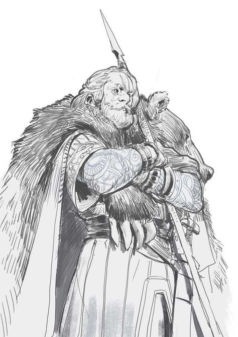 Even Amundsen, Viking Drawings, Bd Comics, Viking Art, Character Sketch, 판타지 아트, Fantasy Inspiration, Medieval Fantasy, A Drawing