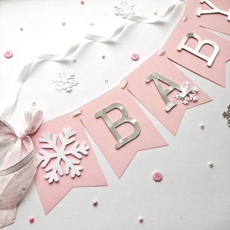 Snowflake Is On The Way, January Baby Shower, Winter Wonderland-party, Snowflake Banner, Winter Baby Shower Decorations, Winter Wonderland Party Theme, Welcome Baby Banner, Holiday Baby Shower, Snowflake Baby Shower