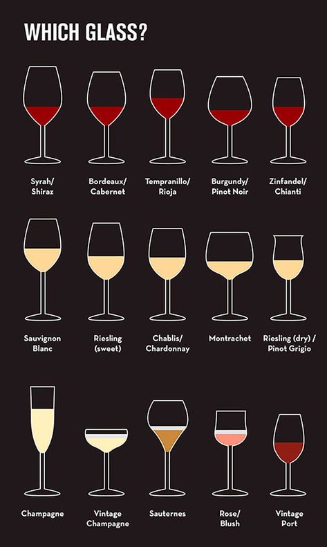 Everything You Need To Know About Wine - Business Insider Types Of Wine Glasses, Wine Chart, Different Types Of Wine, Wine Knowledge, Dining Etiquette, Wine Expert, Drink Bar, Wine Education, Wine Guide