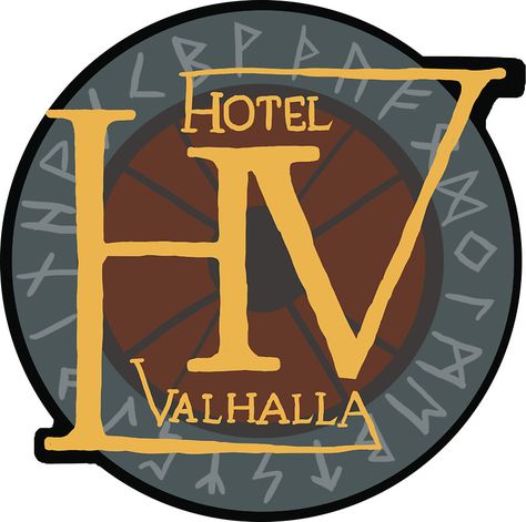 Magnus Chase Logo Chase Logo, Hotel Valhalla, Alex Fierro, Alan Lee, Zio Rick, Trials Of Apollo, Percy Jackson Fan Art, Magnus Chase, Brand Logos