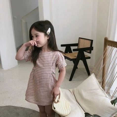 Korean Baby Girl Outfit, Korean Kids Fashion, Korean Baby Girl, Ulzzang Kids, Cute Asian Babies, Mode Turban, Fashion Baby Girl Outfits, Korean Babies