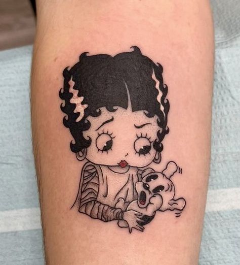 Planet Tattoo, Betty Boop Tattoos, Tato Henna, Sick Tattoo, Handpoke Tattoo, Red Ink Tattoos, Pretty Tattoos For Women, Dope Tattoos For Women, Tattoo Cover