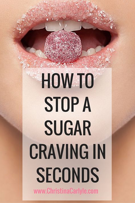 https://www.christinacarlyle.com/how-to-stop-sugar-cravings/ Stop Sugar, Sugar Addict, Stop Sugar Cravings, Carb Cravings, Sugar Detox Diet, How To Stop Cravings, Quit Sugar, Makanan Diet, Sugar Detox