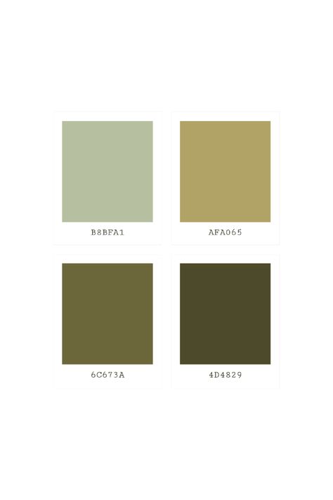 Olive Green Swatch, Army Green Color, Olive Gold Color Palette, Army Color Palette, Olive And Gold, Army Green Color Palette, Olive Green Branding, Olive Palette, Light Olive Green