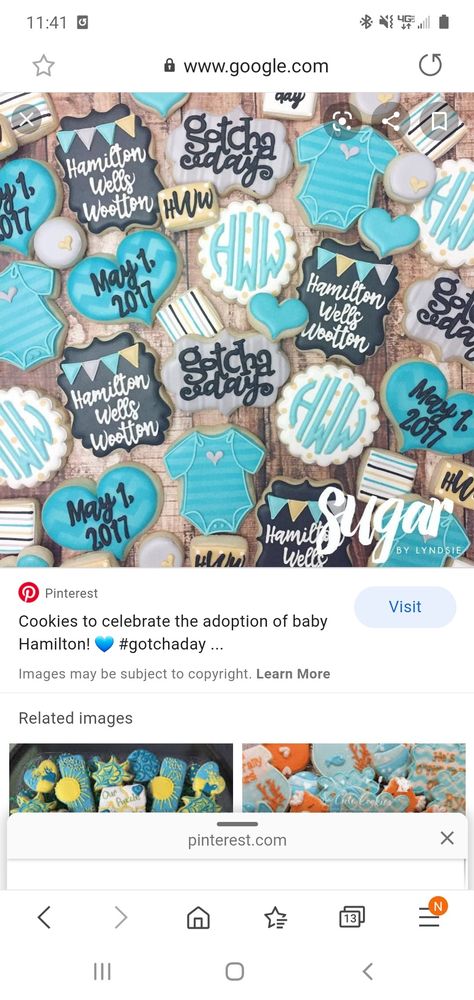 Adoption Party Cookies, Adoption Cookies Decorated, Adoption Cookies, Pinterest Cookies, Construction Cookies, Adoption Party, Adoption Day, Gotcha Day, Step Parenting