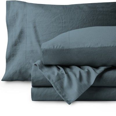 Bare Home Sandwashed Microfiber Sheet Set Twin Bering Sea. : Target Bering Sea, Grey Sheets, Microfiber Bed Sheets, Best Sheets, Deep Pocket Sheets, Sheet Sets Full, Twin Sheets, Dusty Purple, Twin Sheet Sets