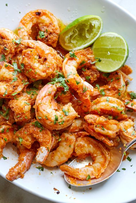 Buttery Kimchi Shrimp Recipe - NYT Cooking Kimchi Butter, Kimchi Shrimp, Korean Shrimp, Nytimes Cooking, Quesabirria Tacos, Sweet Shrimp, Flavorful Shrimp, Fermented Vegetables, Butter Shrimp