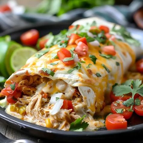 Smothered Baked Chicken Burritos Chicken Enchilada Burrito, Slow Cooker Chicken Burritos, Queso Chicken Burritos, Baked Chicken Burrito Recipe, Oven Baked Burritos, Chicken Bean Burrito, Smothered Baked Chicken Burritos, Best Chicken Burritos, Rotisserie Chicken Burritos