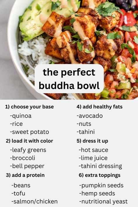 Vegan Buddha Bowl Recipes, Quinoa And Chickpeas, Buddha Bowl Recipes, Buddha Bowls Recipe, Vegan Buddha Bowl, Healthy Bowls Recipes, Buddha Bowls, Healthy Bowls, Meal Prep Bowls