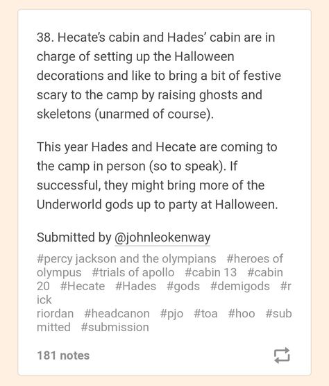 Cabin 20 Headcannons, Hecate Cabin Headcanon, Children Of Hades Headcanons, Hades Cabin Headcanons, Pjo Cabin Headcanons, Cabin 20 Hecate, Cabin 13 Hades, Hecate Cabin, Hades Cabin