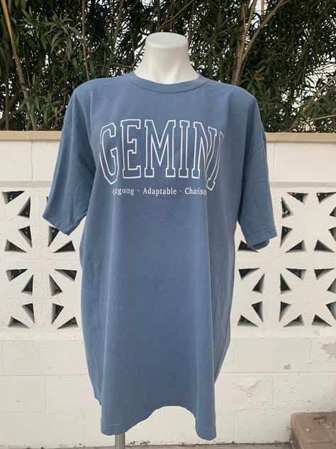 Excited to share this item from my #etsy shop: Gemini zodiac shirt, Gemini astrology, Astrology gifts, Zodiac shirt, Oversized tee #streetwear #shortsleeve #geminizodiacshirt #astrologygift #oversizedtee #geminigift #zodiacsignshirt #comfortcolors #zodiacgifts Gemini Tshirt Design, Gemini Signs, About Gemini, Gemini Astrology, Mustard Shirt, Astrology Shirt, Astrology Gifts, Astrology Gemini, Zodiac Shirts