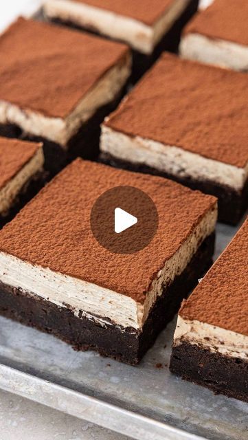 Tiramisu Brownies Kitchen By The Sea, Brownie Tiramisu Recipe, Tiramisu Brownies Recipe, Tiramisu Drink, Brownie Tiramisu, Tiramisu Brownies, Edd Kimber, Chocolate Mascarpone, Easy Tiramisu Recipe