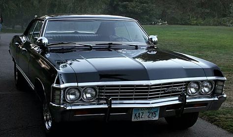 Baby aka 1967 impala kaz 2y5  Lawrence Kansas  2005 supernatural hotrod Supernatural Chevy Impala, Supernatural Background, Sam And Dean Supernatural, Impala 1967, Impala Car, Supernatural Impala, Supernatural Baby, Supernatural Bloopers, 1967 Chevrolet Impala