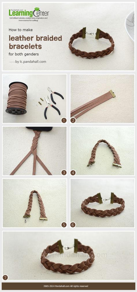 Braided Leather Bracelet Diy, Bracelet En Cuir Diy, Cord Bracelet Diy, Leather Bracelet Tutorial, Leather Cord Jewelry, Diy En Cuir, How To Make Leather, Braided Bracelet Diy, Suede Bracelet