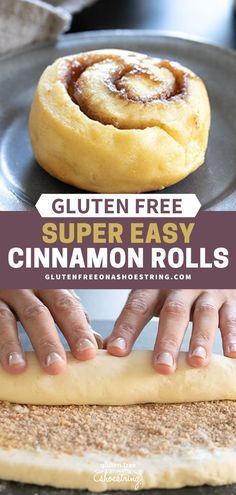 Easy Gluten Free Cinnamon Rolls, Breakfast Crescent, Easy Cinnamon Rolls, Glutenfri Baking, Gluten Free Cinnamon, Cinnamon Biscuits, Gluten Free Cinnamon Rolls, Gluten Free Meal Plan, Canned Biscuits