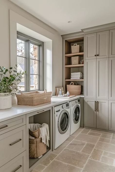 Elegant Laundry Room, Laundry Quotes, Organization Laundry, House Laundry Room, Laundry Room/mud Room, Dream Laundry Room, Laundry Room Closet, Mudroom Laundry Room, Laundry Room Layouts