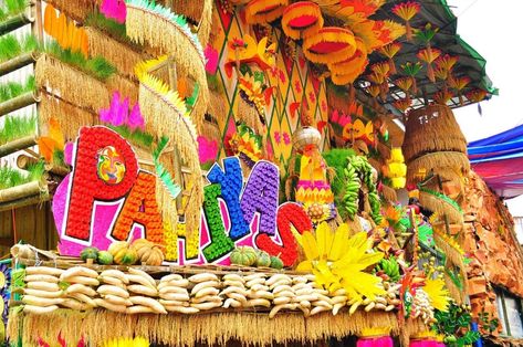 A Guide to the Philippines’ Most Amazing Fiestas Pahiyas Festival, Lucban Quezon, Bantayan Island Cebu, Harvest Celebration, All Souls Day, Fiesta Decorations, Diy Event, Festivals Around The World, Scrapbook Background