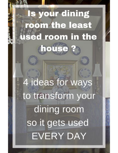 Making the Most of your Dining Room Repurpose Formal Dining Room, Repurpose Dining Room Space, Dining Room Alternative Use Ideas, Multi Purpose Dining Room, Repurposed Dining Room, Multipurpose Dining Room, Dining Room Office Combo, Repurpose Dining Room, Boho Living Room Decor Ideas