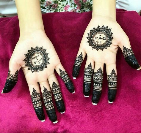 Husband Name Mehndi Designs, Mahdi Design, Arabian Mehndi, Finger Mehndi Designs, Arabian Mehndi Design, Henna Flower Designs, Finger Mehndi, Henna Flower, Pretty Henna