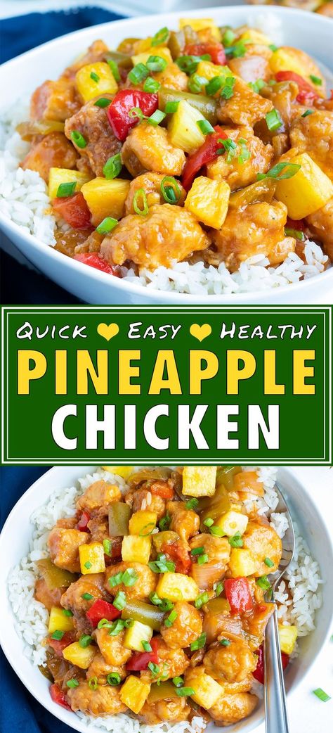 Instant Pot Hawaiian Chicken, Pineapple Dinner, Hawaiian Chicken Recipe, Chicken Bell Peppers, Hawaiian Chicken Recipes, Pot Recipes Healthy, Pineapple Chunks, Sweet And Spicy Sauce, Hawaiian Chicken