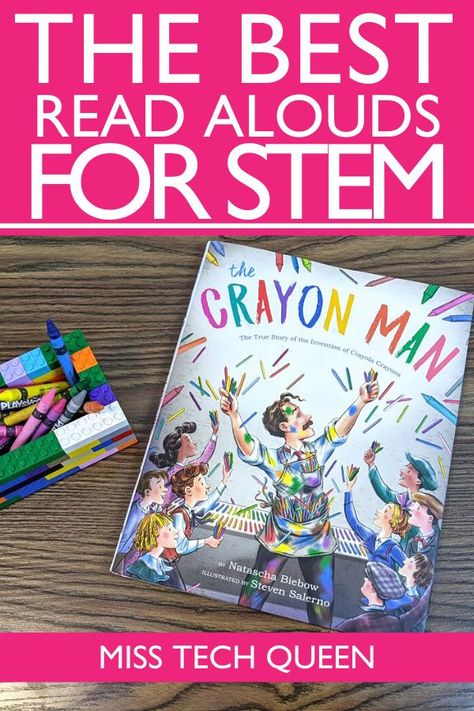 Steam Art Projects Kindergarten, First Grade Book Study, Stem Lessons For Kindergarten, Stem Lessons For Preschoolers, Stem For Second Grade, Mirror Stem Activities, Read Aloud Steam Activities, Literacy Stem Activities Elementary, Steam Activities 1st Grade