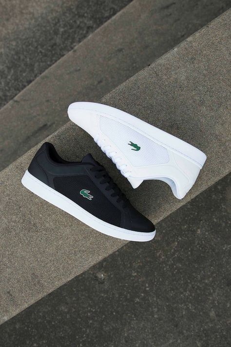 Lacoste Shoes Mens, Adidas Originals Jeans, Lacoste Sneakers, Lacoste Shoes, Trendy Sneakers, Sneakers Men Fashion, Mens Fashion Shoes, Shoes For Men, Running Shoes For Men