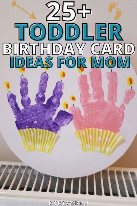 I love these toddler birthday cards for Mom—they’re so thoughtful and easy to make! Perfect for adding a personal touch to her special day. Take a look at these sweet ideas! Happy Birthday Mom Arts And Crafts, Birthday Cards For Mom Handmade, Birthday Craft For Grandma From Toddler, Birthday Craft Ideas For Mom, Birthday Card Made By Kids, Kids Craft For Moms Birthday, Happy Birthday Grandma Card Diy, Birthday Card From Toddler To Dad, Toddler Dad Birthday Craft Gift Ideas