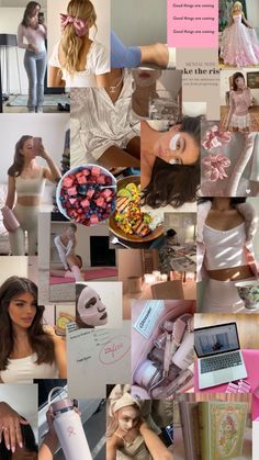 Pink Visionboard, It Girl Collage, Rich Women Lifestyle, Pretty Pink Princess, The Glow Up, Ni Idea, Vision Board Manifestation, Vision Board Inspiration, A Little Life