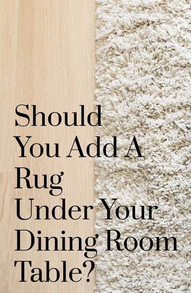 Rug Under Dining Table Or Not, Rug In Living Room And Dining Room, Rug In Dining Room Size, No Rug Dining Room, Carpet For Round Dining Table, Dinning Room Rug Ideas Round Table, Dinning Area Rug, Round Carpet Dining Table, Dining Room With Rugs