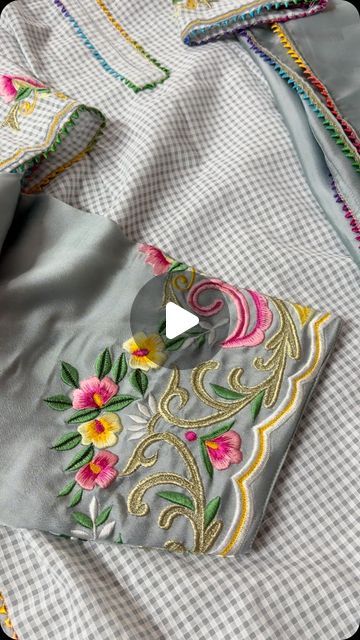 Punjabi Suit Ideas Designer, New Machine Embroidery Designs For Suits, Machine Embroidery Designs For Suits, Embroidery Designs For Suits, Punjabi Suits Designer Boutique, Embroidery Suits Punjabi, Punjabi Salwar, Embroidery Store, Embroidery Boutique