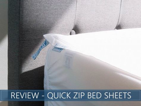 Quick Zip Bed Sheets Review - Our Thoughts and Ratings for 2019 Zipper Bedding, Camper Accessories, Wet Spot, Adjustable Beds, Fitted Sheet, Linen Bedding, Bed Sheets, Cabin, Sleep