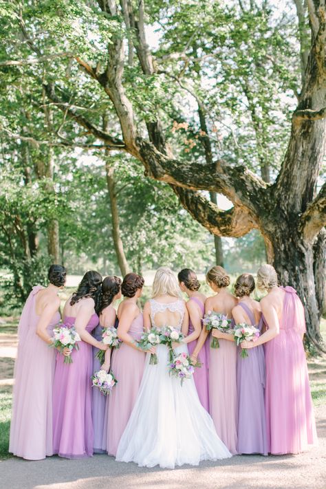 Bridesmaids' Dresses: Jenny Yoo - http://www.jennyyoo.com Wedding Dress: Jenny Packham - http://www.jennypackham.com/ Photography: Love & Light Photographs - www.loveandlightphotographs.com   Luscious lavender bridesmaid dresses. Light Purple Bridesmaid Dresses, Light Purple Wedding, Tangled Wedding, Lilac Bridesmaid, Lavender Bridesmaid, Lavender Bridesmaid Dresses, Lilac Bridesmaid Dresses, Rose Violette, Purple Bridesmaids