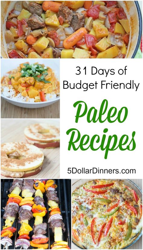 30 Budget Friendly Paleo Recipes and Meals Cheap Paleo, Cheap Paleo Meals, Paleo On A Budget, Paleo Meal Prep, Paleo Meal Plan, Healthy Recipes On A Budget, Recipes Pasta, Paleo Lunch, Post Workout Food