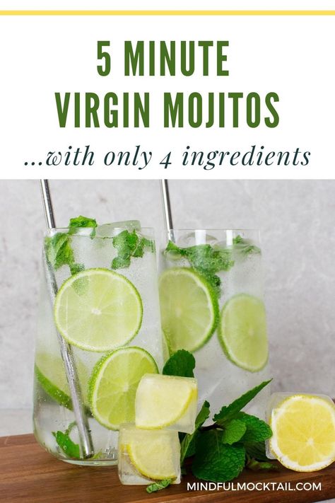 Mojito Recipe Non Alcoholic, Virgin Drink Recipes, Virgin Mojito Recipe, Non Alcoholic Mojito, Virgin Mojito Mocktails, Mojito Drink, Recipe Photography, Virgin Cocktails, Easy Mocktail Recipes