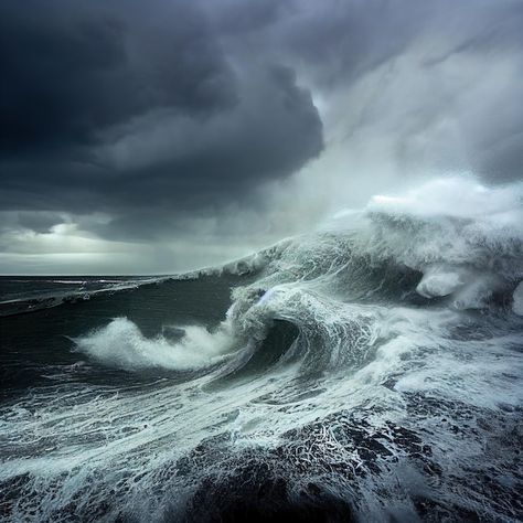 Tsunami Image, Tsunami Waves, Ocean Storm, Sea Storm, Storm Photography, Natural Disaster, Stormy Sea, Sea Photo, Island Life