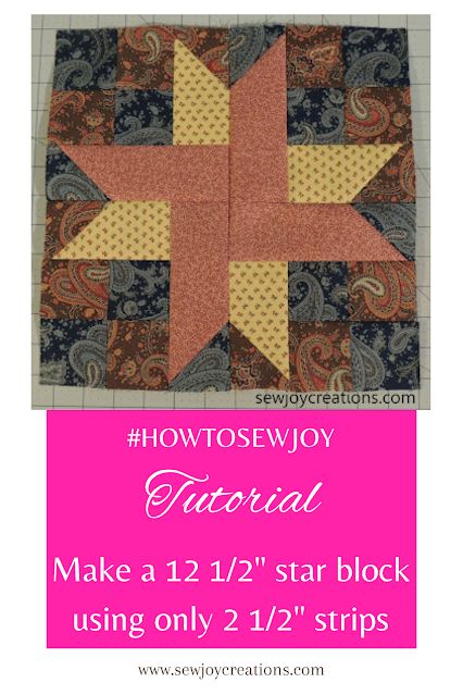 Pin this tutorial to make a strip star and background from 2.5 inch strips 2.5 Inch Strip Quilt Patterns Free, Ribbon Star Quilt Block Free Pattern, Woven Star Quilt Pattern Free, Quilt Stars, Strip Quilt Patterns, Patchwork Squares, Missouri Quilt, Strip Quilt, Quilter Gifts