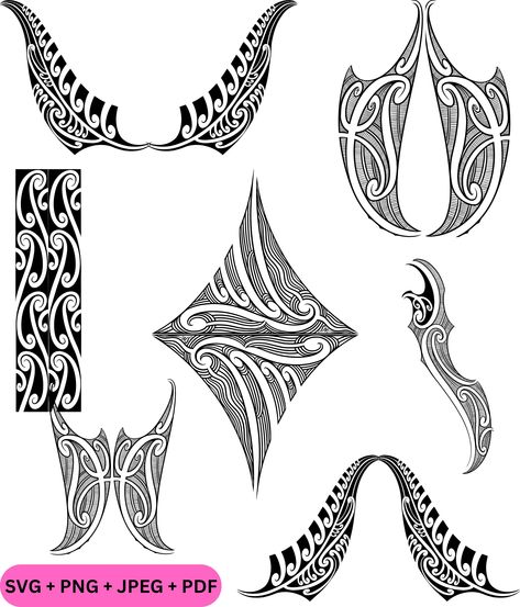 Polynesian art,Vintage indigenous Tattoos design New Zealand art vintage Tshirt Tattoo Maya design Maori SVG Tribal Svg Tattoo pdf Maori art New Zealand Tattoo Ideas, Indigenous Tattoos, Māori Designs, Maori Necklace, Māori Design, Tattoo Pdf, Svg Tattoo, Koru Tattoo, Maori Tattoo Patterns