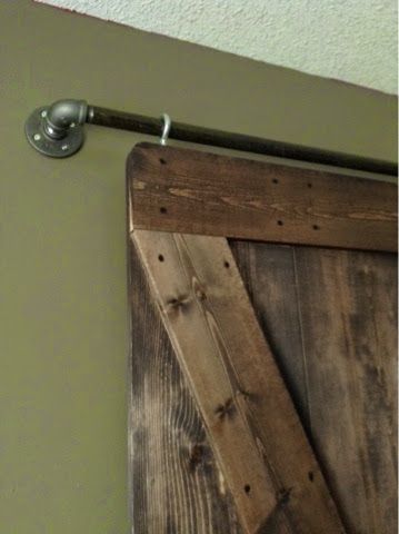 Barn Door In House, Diy Sliding Door, Diy Barn Door Hardware, Diy Sliding Barn Door, Interior Sliding Barn Doors, Doors Exterior, Rolling Barn Door, Barn Door Designs, Double Barn Doors