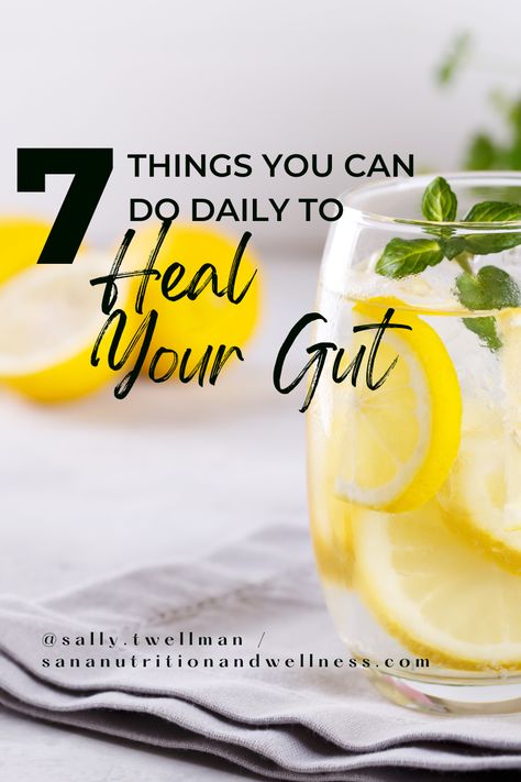 Transform your gut health with these 7 daily habits! From nourishing foods to stress-relief techniques, discover simple yet powerful ways to support your digestive system. 🌱 Click to read the whole post on my blog and start your journey to a healthier gut today! The Good Gut, Best Things For Gut Health, Fruits Good For Digestion, Diy Gut Health Drink, Gut Cleansing Drink, Gut Cleaning Recipes, How To Clean Gut Health, How To Naturally Heal Your Gut, Improve Gut Health Diet