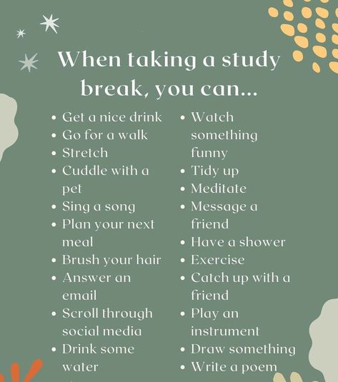 Study break ideas, Relaxation inspiration, Productive breaks, Creative study pauses, Motivating quotes, Self-care tips, Fun activities, Outdoor breaks, Mindful moments, Art and crafts, Reading suggestions, Snack ideas, Exercise breaks, Music for breaks, Hobbies, Inspirational quotes, Study break photography, Study break motivation, Self-care, Nature breaks, Mindfulness, Healthy snacks, Study break games, Study break at home, DIY crafts, Study break reading, Mindful exercises, Stress relief Things To Do During A Study Break, Things To Do On A Study Break, Study Time And Breaks, What To Do On A Study Break, Study Break Ideas Things To Do, Study Breaks Ideas, Study Break Time, 5 Minute Study Break Ideas, Things To Do On Study Breaks