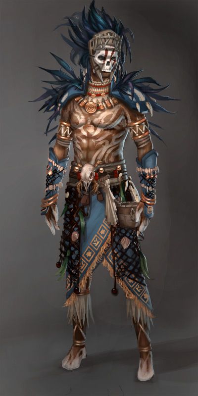 Dm Notes, Storyline Ideas, Baron Samedi, Hollow Earth, Hulk Art, Aztec Culture, Aztec Warrior, Guild Wars 2, Heroic Fantasy