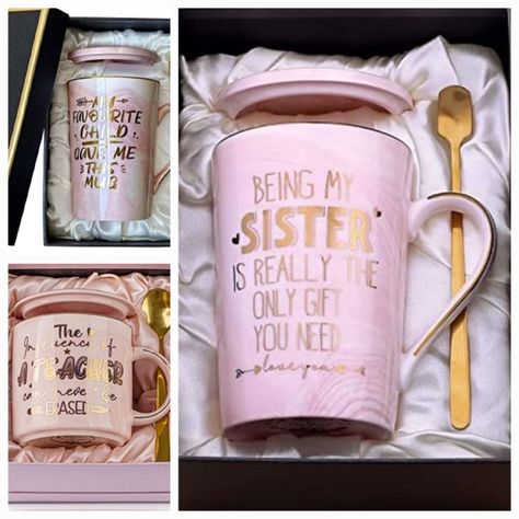 Sister Gifts from Sister Brother, Friendship Gifts Women, 14OZ, Bronzing Pattern Coffee Mug, Funny Birthday Gifts for Women, Gift Ideas for Sister in Law,Bestie, BFF, Cousin, Christmas, Thanksgiving. Birthday Gifts For Sister In Law, Gift Ideas For Sister In Law, Gift Ideas For Sister, Women Gift Ideas, Coffee Mug Funny, Funny Birthday Gifts, Unique Gifts For Women, Presents For Mom, Birthday Gifts For Sister