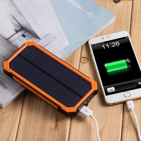 The best dads deserve only the best gifts! This #Father'sDay bring your dad into the clean energy future with these amazing new products. Solar Powered Phone Charger, Solar Charger Portable, Solar Battery Charger, Cell Phone Service, Panel Solar, Solar Power Bank, Best Cell Phone, Solar Charger, Power Outage