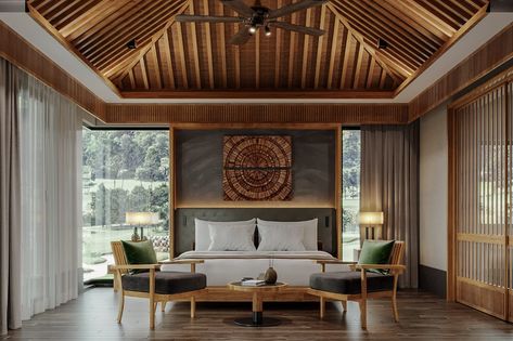 Bedroom Resort Design, Resort Like Home, Tropical Cottage Interiors, Luxury Tropical Interior, Resort Bedroom Interior, Luxury Cottage Interior, Resort Design Interior, Resort Room Interior, Bali Resort Interior