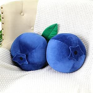 Beeveer Decorative Cute Fruit Plush Pillow Kawaii Hugging Plushies Gift Soft Novelty Pillow Toy Cherry Blueberry Olive Tomato Peach Shaped Cushion Seat Decor for Kids Girl Home (Blueberry) Blueberry Plush, Bedroom Wishlist, Olive Tomato, Novelty Pillows, House Updates, Inside Decor, Interior Bedroom, Kids Gift Guide, Future Apartment