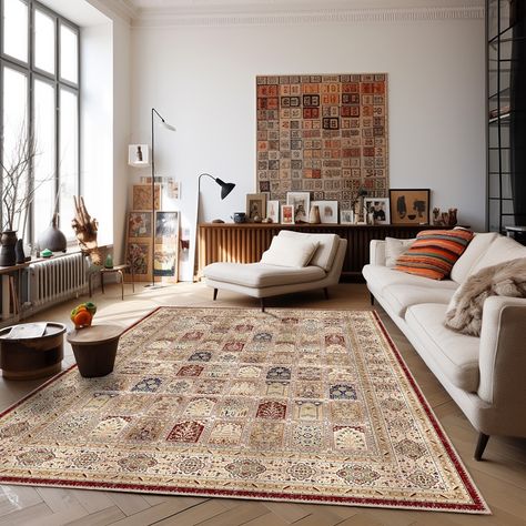 #hand #knotted #moroccan #rug #for #living #room - #vintage #turkish #rug - #oriental #area #rug - #washable #entryway #rug - #homedesign #decor - #new #homedecor #gift #etsy #etsyseller #etsyshop #etsyhandmade Morocco Rugs Living Rooms, Persian Interior Design Living Rooms, Turkish Room Decor, Modern And Vintage Decor Living Room, Indian Style Living Room, Moroccan Style Living Room, Modern Moroccan Decor, Modern And Vintage Decor, Ethnic Living Room