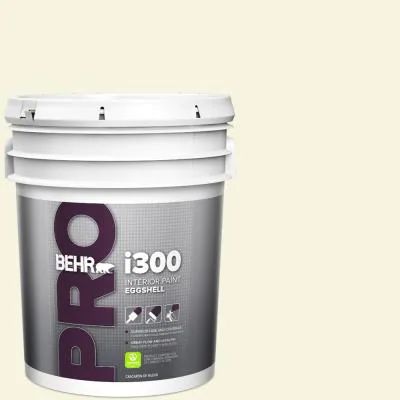 5 gal. #BWC-03 Lively White Eggshell Interior Paint Paint Keys, Eggshell Blue, Eggshell Paint, Color Magenta, Latex Paint, Paint Types, Container Size, Paint Stain, Tutti Frutti