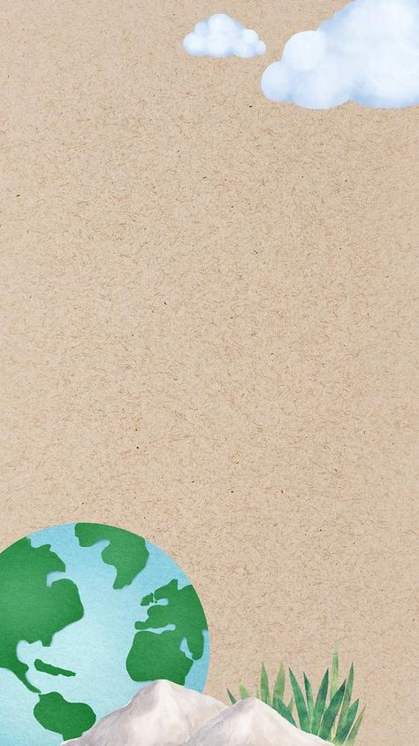 Environment Border Design, Border Design Landscape Paper, Slogan Background Design, Environment Collage, Corner Border Designs, Iphone Wallpaper Beige, Iphone Wallpaper Brown, Collage Iphone Wallpaper, Aesthetic Environment