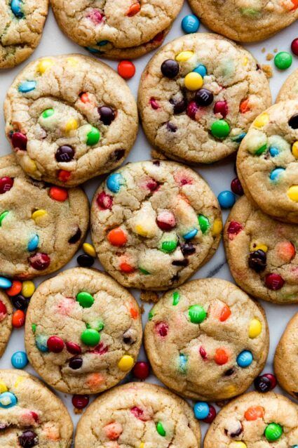 M&m Cookies, M And M Cookies, Cookie Brownies, Kids Cookies, Sallys Baking, M M Cookies, Frozen Cookie Dough, Sally's Baking, Frozen Cookies